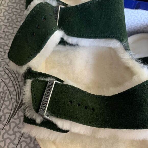 Birkenstock | Arizona Mountain View Slide Sandal - Picture 7 of 9